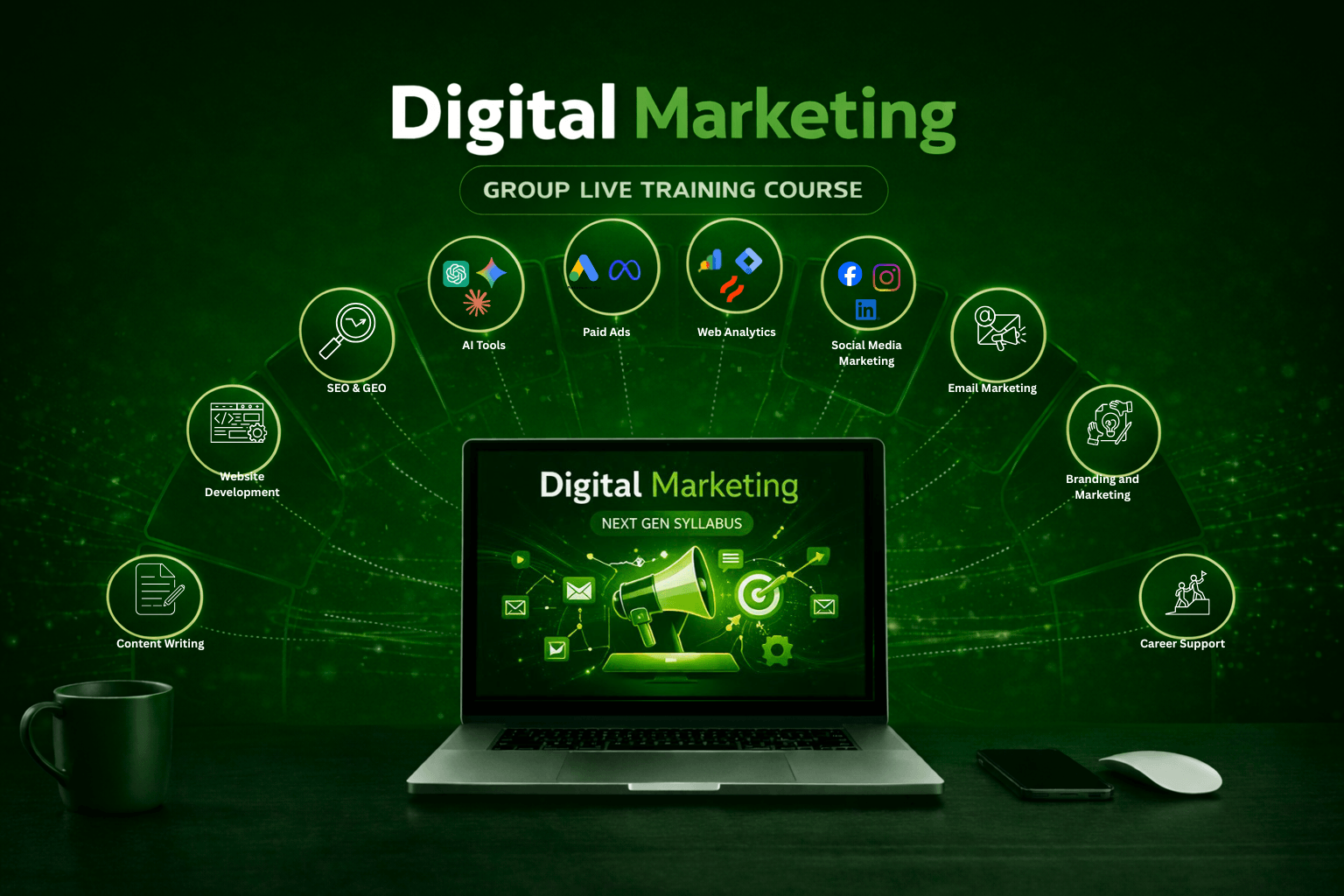AI-Powered Digital Marketing Group Training(Beginner-Telugu)