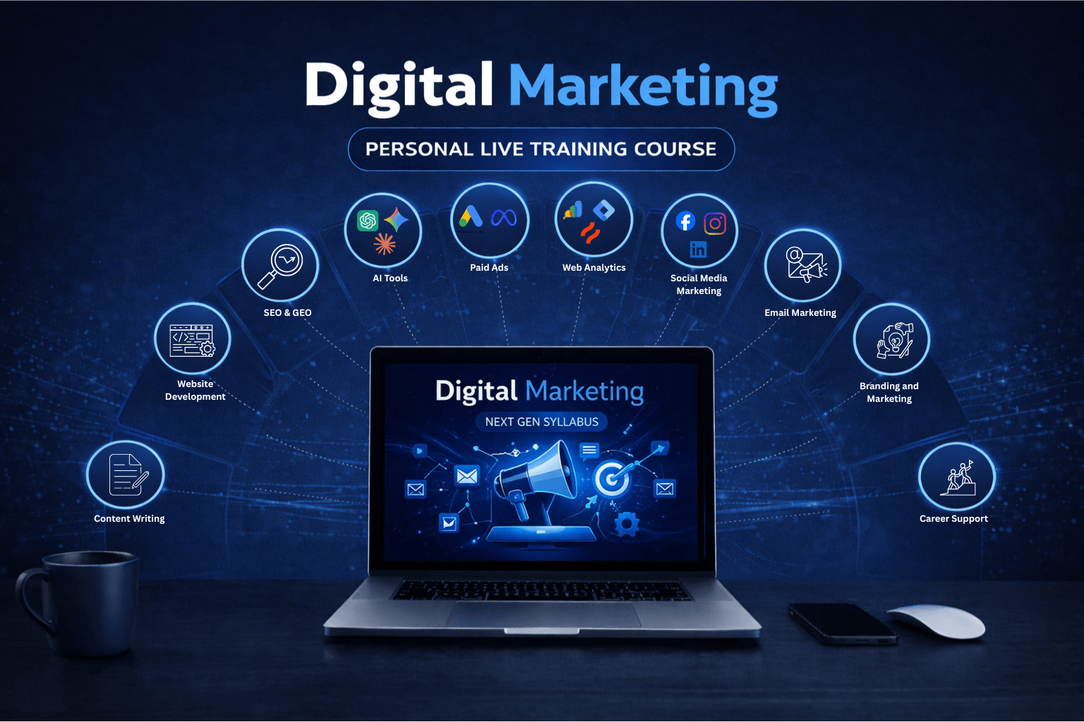 AI-Powered Digital Marketing Personal Training(Beginner-Telugu)