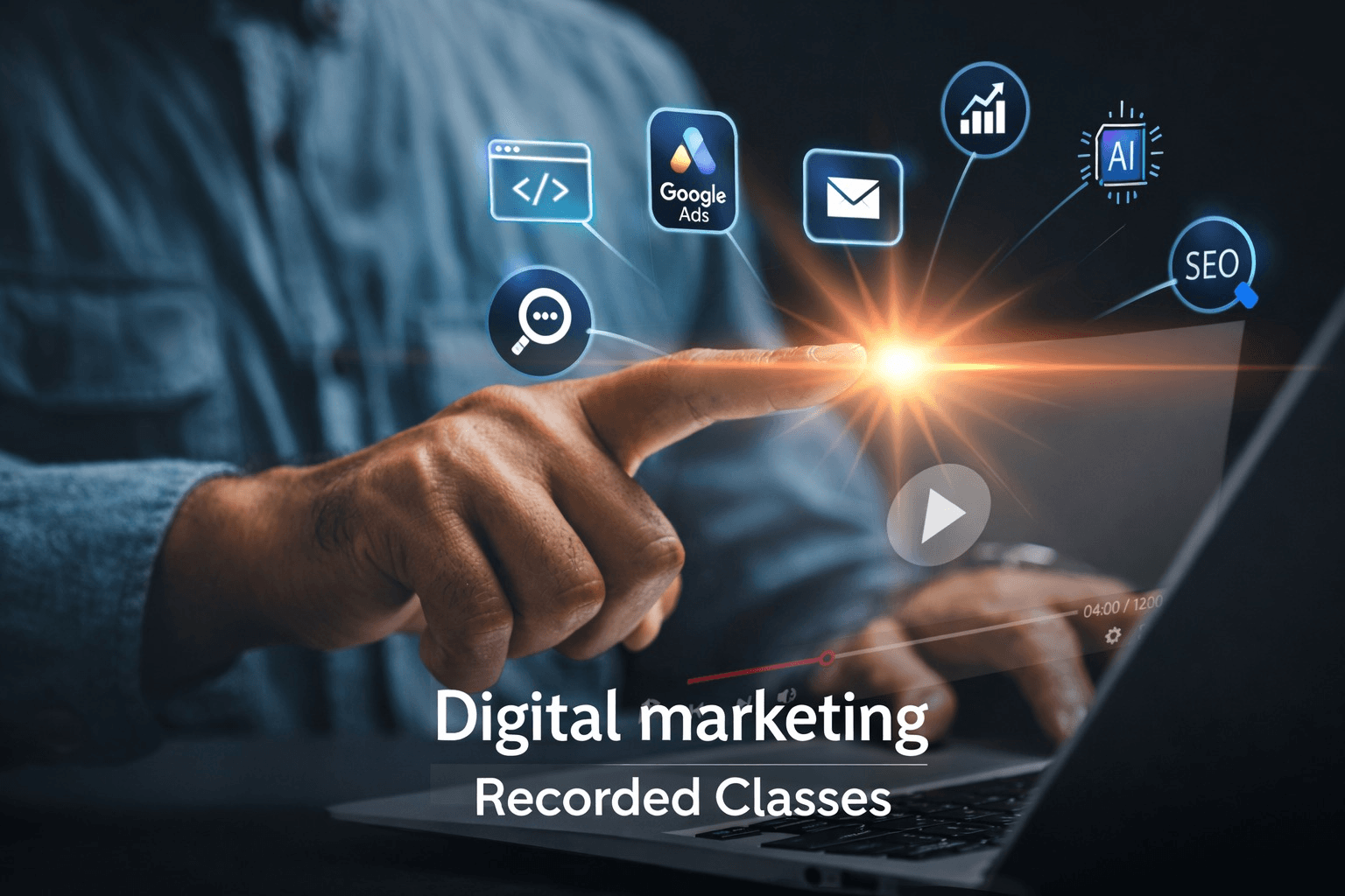 AI-Powered Digital Marketing Recorded Classes(Beginner-Telugu)